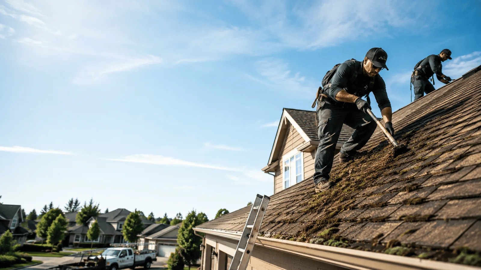 Roof Moss Removal in Glen Flora, WI near me